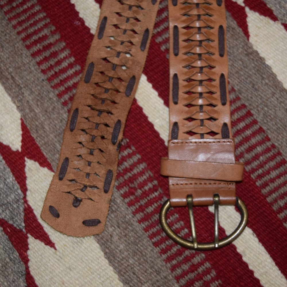 Trendy Boho Leather Belt